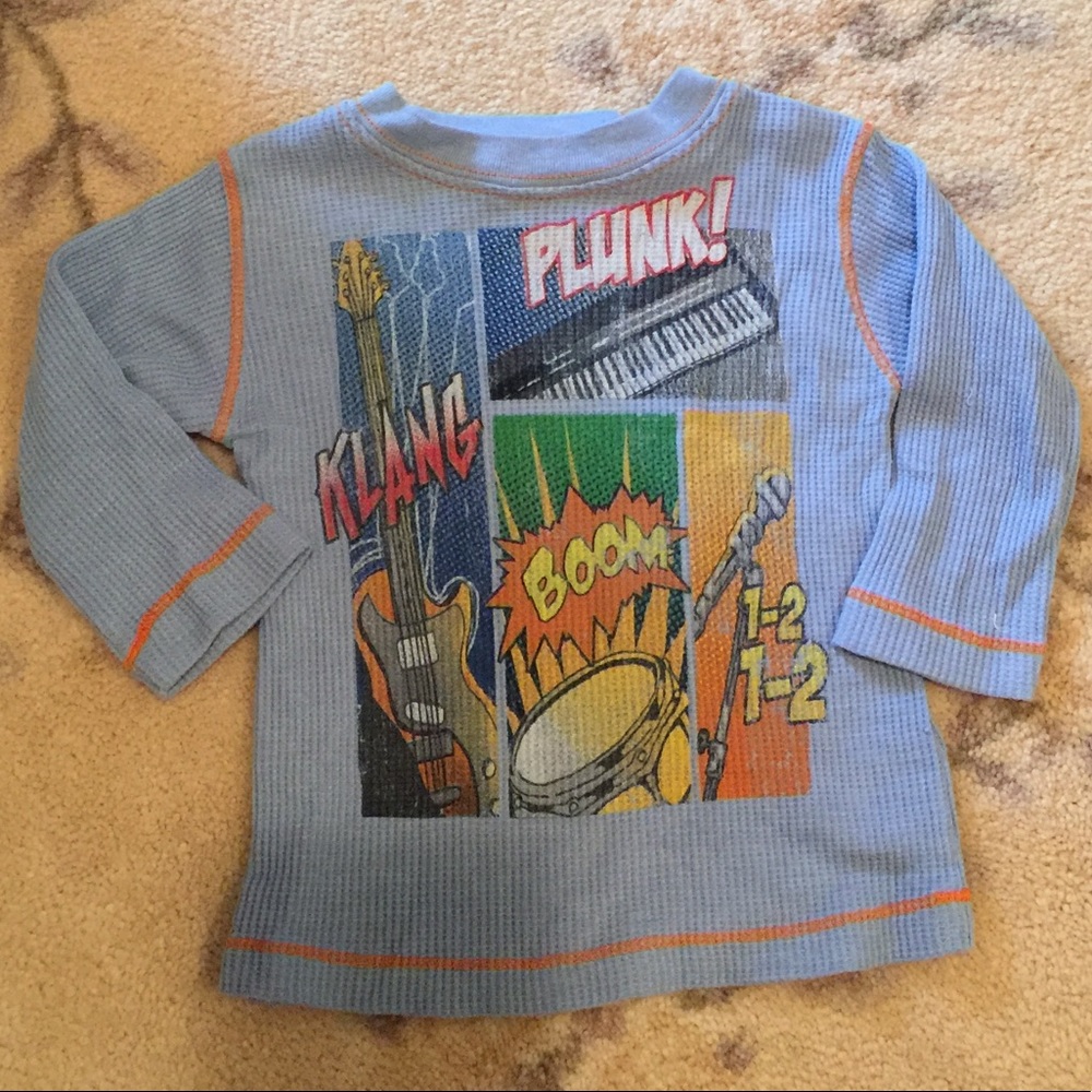 Thermal boys long sleeve shirt